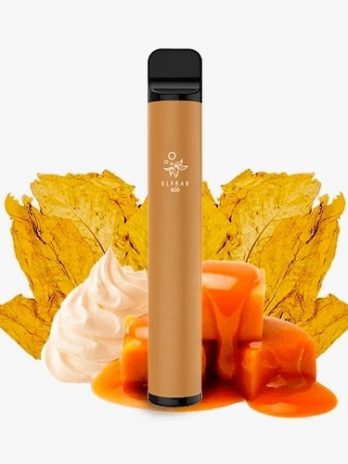 Elf Bar Disposable ELF600 Cream Tobacco 0mg / 20mg
