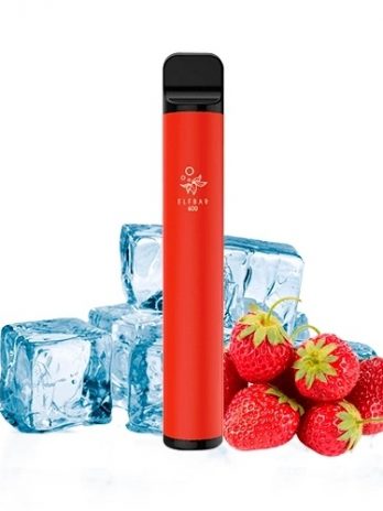 Elf Bar Disposable ELF600 Strawberry Ice 0mg / 20mg