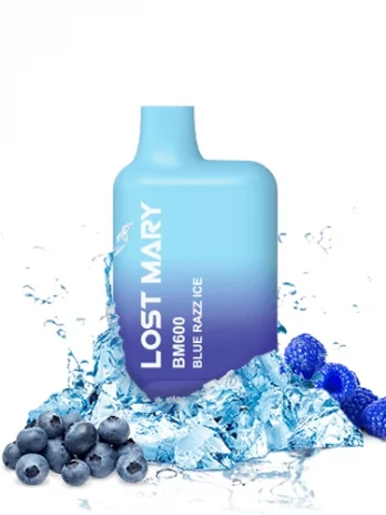 Elf Bar Disposable Lost Mary BM600 Blue Razz Ice 20mg