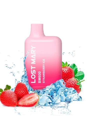 Elf Bar Disposable Lost Mary BM600 Strawberry Ice 20mg